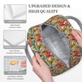 thumbnail image 3 of Disketp Funny Owl Bird Bolsa Térmica para Almuerzo, Lonchera con Abertura Amplia y Gran Capacidad, Organizador Reutilizable para Mujeres, Hombres y Adultos, 3 of 6