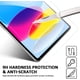 thumbnail image 5 of Protector de pantalla para iPad de 10.ª generación (10,9 pulgadas, modelo 2022, 10.ª generación), paquete de 2, película de vidrio templado 9H, antiarañazos., 5 of 5