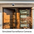 thumbnail image 6 of Dummy Security Camera, Fake Dome Surveillance Camera with Flashing Red Led, Realistic Indoor Outdoor Decoy Camera for Home Business, Easy Battery Operated Simulation System, 6 of 7