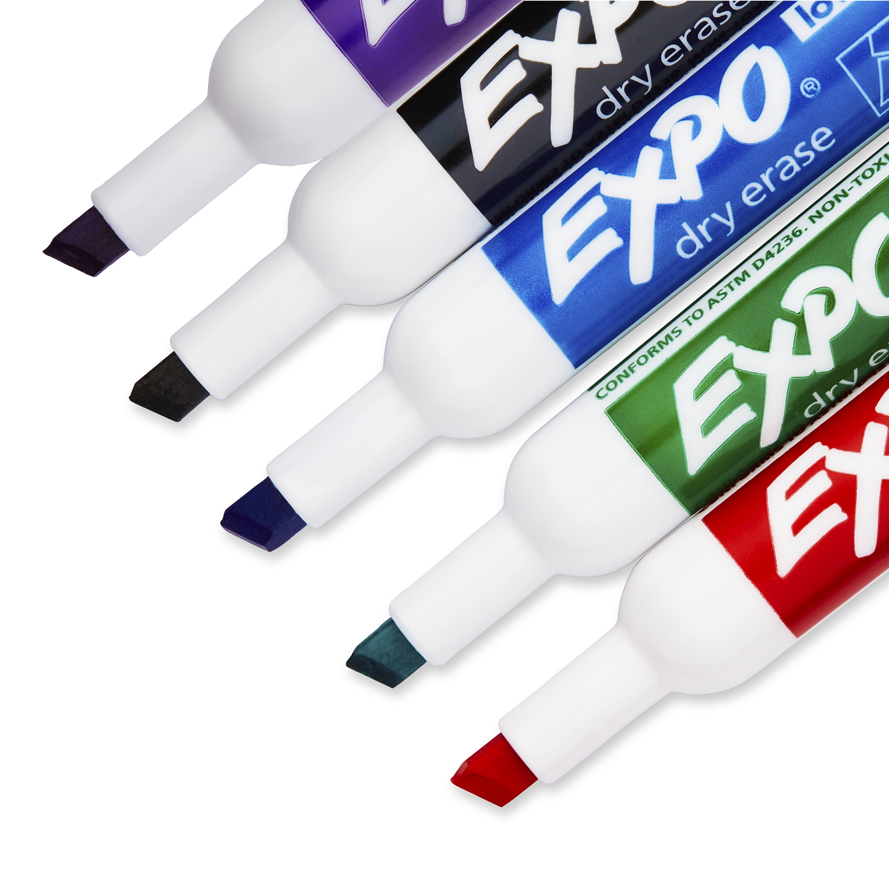 Office Equipment & Supplies New EXPO Low Odor Dry Erase MarkerChisel Tip MarkersWhiteboard 36