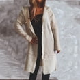 thumbnail image 5 of Womens Clothes Womens Long Hooded Cardigan Sweaters Lightweight Long Sleeve Solid Knit Sweaters Coat Casual Warm Comfy Fall Outwear, 5 of 6