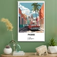 thumbnail image 2 of Phoenix Travel Canvas Wall Art – Beautiful Travel Decor for Bedroom, Office Arizona Canvas Print – Serene and Scenic Wall Decor Gift for Travel Lovers, 2 of 5