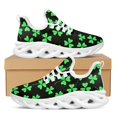thumbnail image 1 of Zapatos de plataforma con diseño de trébol del Día de San Patricio, cómodos, transpirables, vulcanizados, zapatillas casuales de moda para mujer, 1 of 6