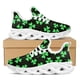 thumbnail image 1 of Zapatos de plataforma con diseño de trébol del Día de San Patricio, cómodos, transpirables, vulcanizados, zapatillas casuales de moda para mujer, 1 of 6