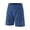 Dark Blue, variant on Abcnature Men's Athletic Shorts, Sports Gym Running Short Pants, Men Sports Running Casual Solid Fitness Training Exercise Quick-drying Shorts, Cargo Casual Hiking Shorts Black XXL