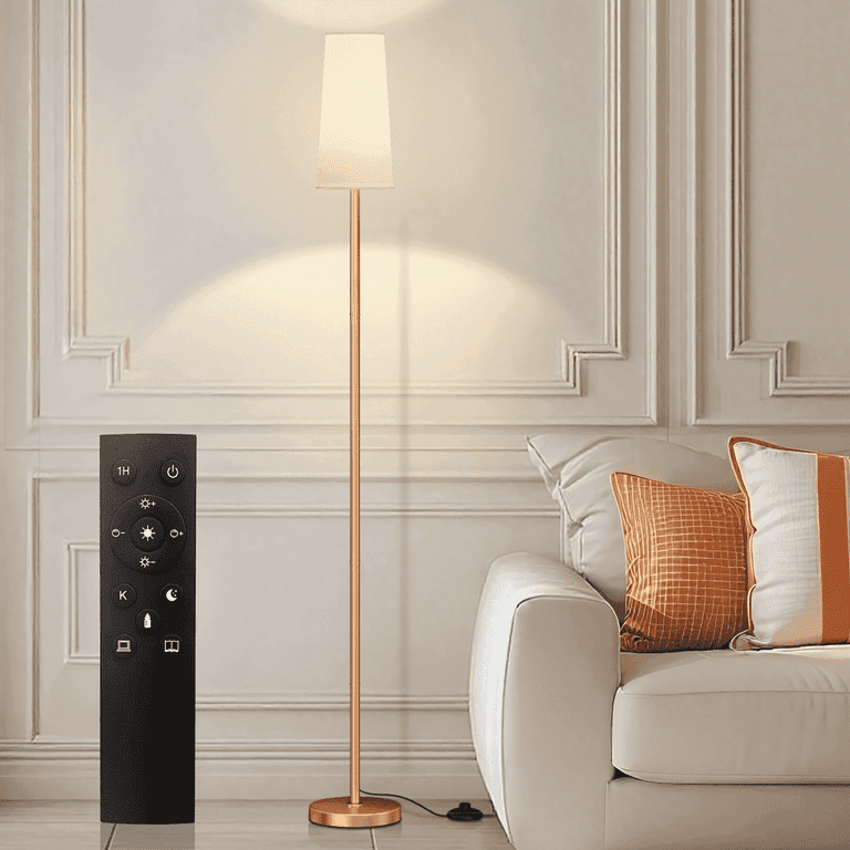 Untimaty 66" Dimmable Floor Lamp With Remote Control photo 8
