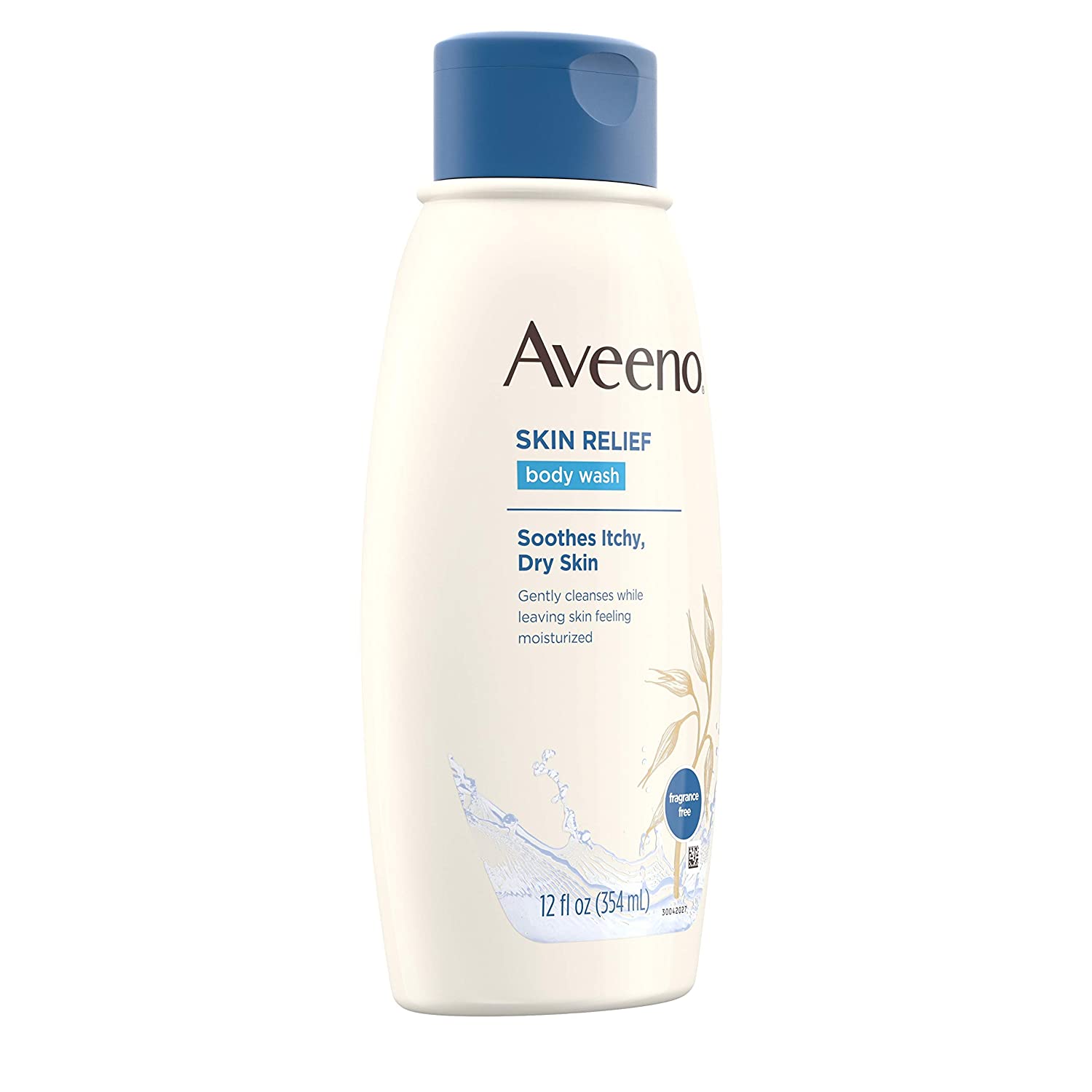 AVEENO Active Naturals Skin Relief Body Wash Fragrance Free, 12 oz (Pack of 3) - image 4 of 8