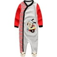 thumbnail image 3 of Baby and Toddler Footed One-Piece Romper Jumpsuit Cotton Baby Clothes Play Infant Girls Boys Newborn Outfits, 3 of 6