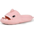 thumbnail image 2 of Women's Shark Slippers Men Summer House Pillow Sandals Indoor and Outdoor Kids Bedroom Open Toe Animal Cute Non-slip Cloud Shower Spa Shoes, 2 of 7
