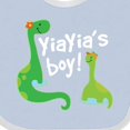 thumbnail image 4 of Inktastic Yiayias Boy Yiayia Grandson Boys Baby Bib, 4 of 4