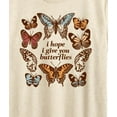 thumbnail image 3 of Instant Message - Give You Butterflies - Women's Short Sleeve Graphic T-Shirt, 3 of 6