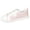 Pink, variant on HEWUQI Tennis Shoes Womens Wide Round Toe Leather Knitted Slip on Elegant Walking Sneakers Cute Tennis Non Slip Work Footwear Pink Size 6