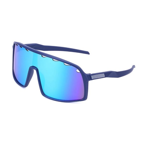 US Exclusive 1998 Men's Cycling Sunglasses, Colorful One-Piece Lens, Fashion, Outdoor Sports, UV Protection, Durable Frame, Suitable for Biking & Daily Use