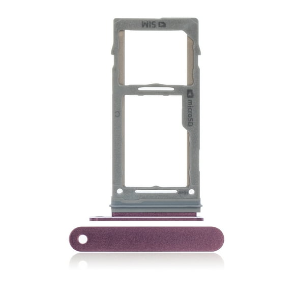 Replacement Single Sim Card Tray Compatible For Samsung Galaxy Note 9 (Lavender Purple)