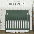 thumbnail image 2 of Dream On Me Bellport 4 in 1 Convertible Mini Crib In Green, 2 of 8