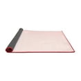 thumbnail image 2 of Ahgly Company Indoor Rectangle Solid Red Modern Area Rugs, 2' x 3', 2 of 4
