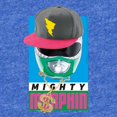 thumbnail image 2 of CafePress - Power Rangers Mighty Morphi - Cute Infant Baby Football Bodysuit, 2 of 3