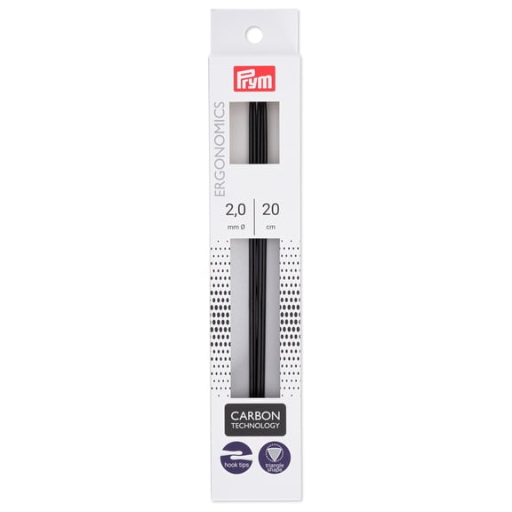 Prym Double Point Knitting Needles 8"-US 0 (2mm)