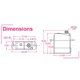 thumbnail image 5 of 2X D1302 Mini 1.7G Gran Torque Mini Digital Servo JST1.0 Conector para RC Modelo Drone Avión HelicóPtero, 5 of 6