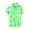Green, variant on Hawaiian Shirt for Men Loose Regular Fit Casual Valentine Day Heart Pattern Print Short Sleeve Button Down Graphic Beach Holiday T-Shirts Tops Sky Blue M