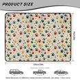 thumbnail image 7 of Psesaysky Machine Washable Cargo Liner for Cars SUVs 29" x 39", Multicolor Dog Paw Print Scratch-proof Car Trunk Mat Duty Dog Seat Cover for Rear Cargo, 7 of 7