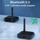 thumbnail image 3 of Adaptador de Audio Bluetooth 5.3 Transmisor Receptor 2 en 1 Reproduce Música Estéreo Inalámbrica con Entrada AUX de 3,5 mm Batería de 300 MAh, 3 of 5