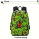 thumbnail image 4 of Mochila Luminosa Con Estampado De Calavera Fantasma, Mochila Para Ordenador Portátil De Noche De Terror, Mochila Escolar De Lona De Halloween, Regalo Para Niñas Y Niños, 4 of 4