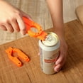 thumbnail image 6 of 2PCS Multifunctional Bottle Can Opener, Orange Soda Can Opener, 3 in 1 Multi-Purpose Water Bottle Opener for Weak Hands, Seniors, Elderly, Rheumatoid Arthritis, Bottle Gripper, 6 of 8