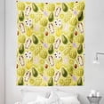 thumbnail image 1 of Exotic Tapestry, Abstract of Avocados Dragon Fruit Guava, Fabric Wall Hanging Decor for Bedroom Living Room Dorm, 5 Sizes, Pastel Yellow Olive Green, by Ambesonne, 1 of 1