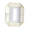 thumbnail image 1 of Sagebrook Home 14926 Miroir Rectangulaire en Métal 39 Pouces, Or, 1 of 4