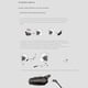 thumbnail image 4 of 2X Motorcycle Bluetooth Helmet Intercom Universal Pairing Interphone Headset with CNC Noise Reducti, 4 of 5