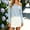 🔥 Light Blue, variant on Two Tone Pineapple Grid Striped Long Sleeve Top For Women, Crew Neck Loose Relaxed Fit Casual Blouse, Lightweight Breathable Everyday Fashion Layering Garment Black XXL