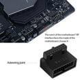 thumbnail image 3 of Motherboard USB Converter Easy Installation Lossless Transmission ABS USB3.0 19/20 Pin 90 Degree Adapter for Computer, 3 of 8