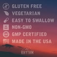thumbnail image 5 of Natural Rhythm Digestive Calm Probiotics with L-Glutamine for Digestive Health and Immune Support, 60 Capsules, 5 of 8