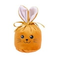 thumbnail image 1 of Jierger Sac d'Œufs de Pâques à Bec Rétractable, Sac de Pâques pour Transfert de Chaleur et Bonbons de Mariage, Sac en Tissu Réutilisable pour Offrir, Cadeaux de Fête et Vacances, 1 of 3