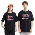 thumbnail image 2 of Best Big Sister Ever Vintage Graphic Tee for Women, Fun Family Gift Cotton Short Sleeves T-Shirt, 2 of 6