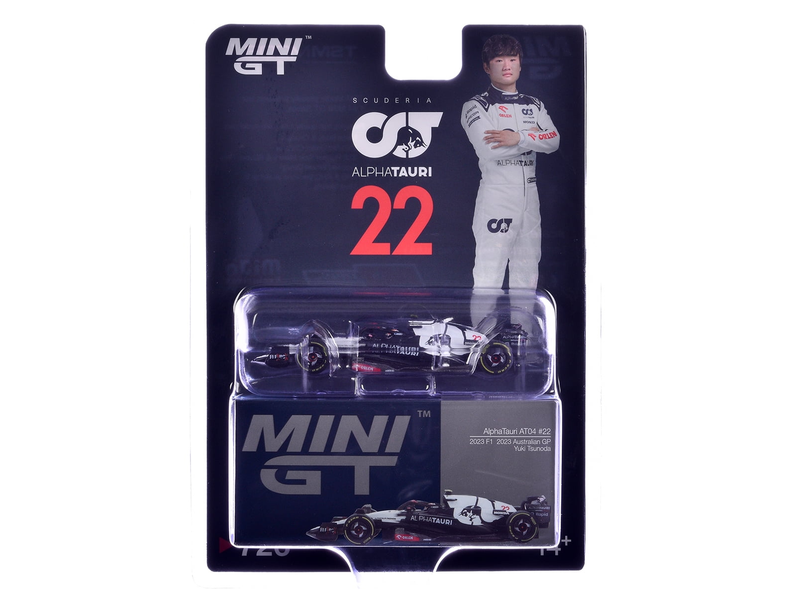 AlphaTauri AT04 #22 Yuki Tsunoda Formula One F1 