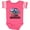 Football Pink and White, variant on Inktastic Girl Dinosaur I Love Dinosaurs Girls Baby Bodysuit
