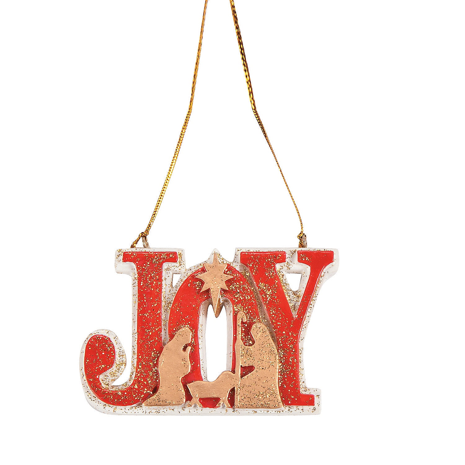 Joy Nativity Ornament Home Decor 12 Pieces
