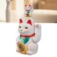thumbnail image 1 of Fortune Cat, Waving Arm  Cat  for  Car Decor, 5", 1 of 8