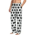 thumbnail image 2 of Disketp Soccer Men's Pajama Pants - Ultra Soft Fleece Sleep and Lounge Pants (Size: S-XXL), 2 of 6