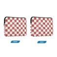 thumbnail image 7 of FORMRS 13-13.3 inch Laptop Sleeve Case Soft Carrying Quilted Computer Bag Cover, Cherry Checked Pattern, 7 of 7