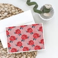 thumbnail image 2 of Watercolor Red Roses and Polkadots Greeting Cards and Envelopes Pack of 8, 2 of 2