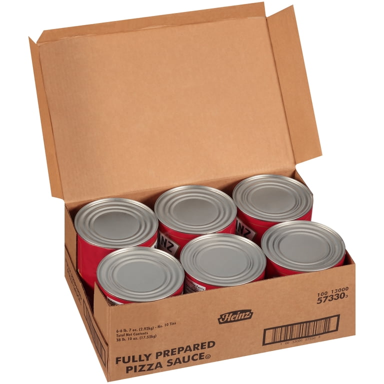 Heinz Fully Prepared Pizza Sauce, 6 ct Casepack, 6.6 lb Cans