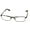 Brown, variant on John Varvatos Brow Bar Eyeglass Frames V138 54mm Brown