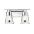 thumbnail image 5 of 16W 2 Led Bath Vanity In Contemporary Style 13 Inches Wide By 8.3 Inches High Z-Lite 1923-2V-Ch-Led, 5 of 5