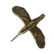 thumbnail image 2 of Figuras de colibrí de cobre, pequeñas estatuas de animales para decoración del hogar, adornos de aves Feng Shui vintage para sala de estar, dormitorio, oficina y jardín, 2 of 7