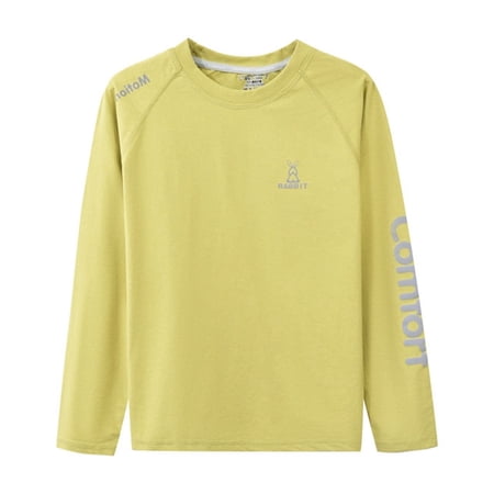 Tiijoy Little Girls Sports Training Shirt Quick Drying Long Sleeved T Shirt Undershirt