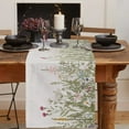 thumbnail image 2 of Table Decor Table Runner Simple Retro Herb Fresh Pattern Coffee Table Cover Cloth Wedding Party Restaurant Table Runner, 2 of 5