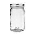 thumbnail image 2 of Ball Wide Mouth Canning Jars 12/Pkg-Quart, 2 of 2